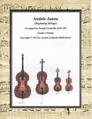 Andale Juana Orchestra sheet music cover Thumbnail
